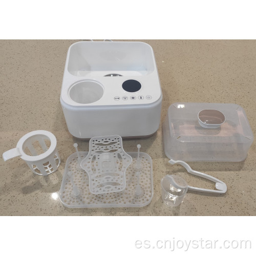2 In 1 Plastic Bottle Warmer And Steam Bottle Sterilizer With Led Display